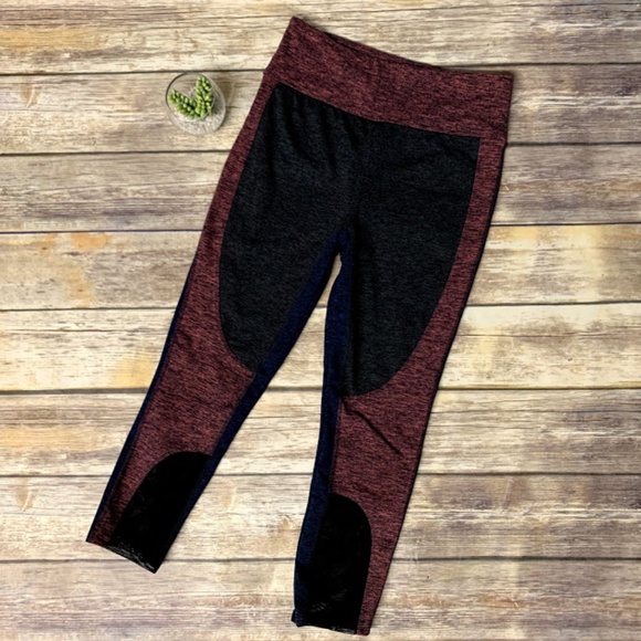 FP Movement Color Block Mesh Cut Out Leggings - Picture 1 of 8